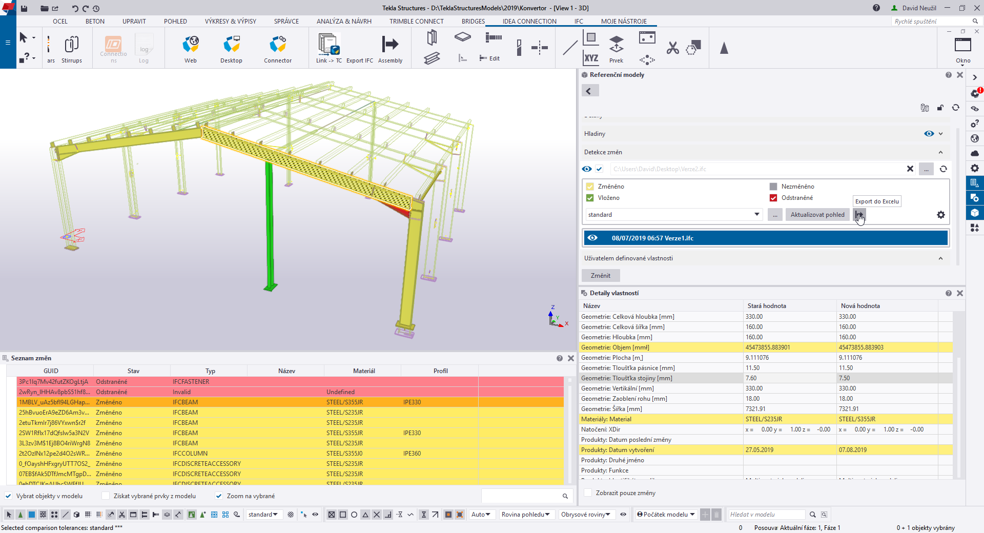 Tekla Structures - Moderní BIM řešení pro halové konstrukce