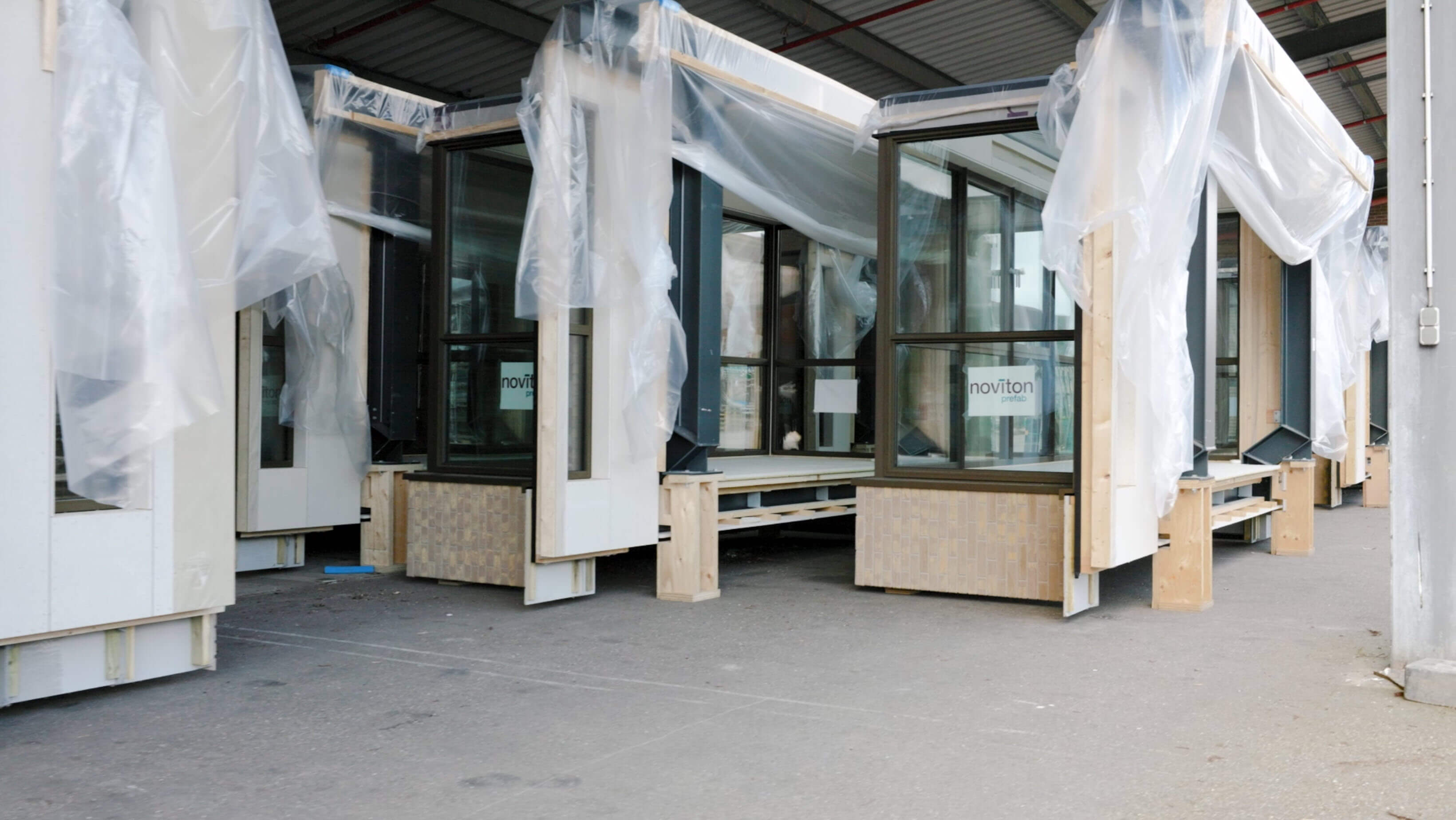 Fabriek Noviton Prefab - gevels