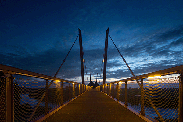 Vooraanzicht Lamgatsebrug