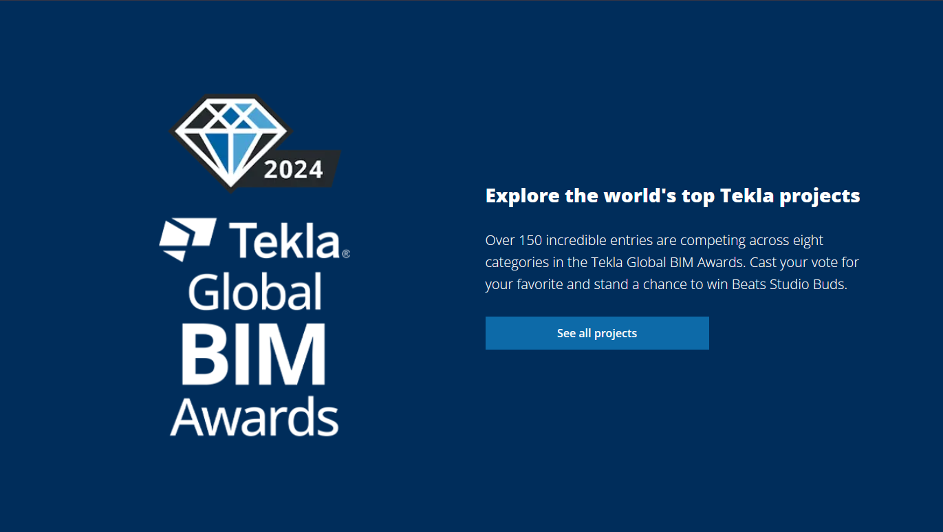 Tekla Global BIM Awards 2024