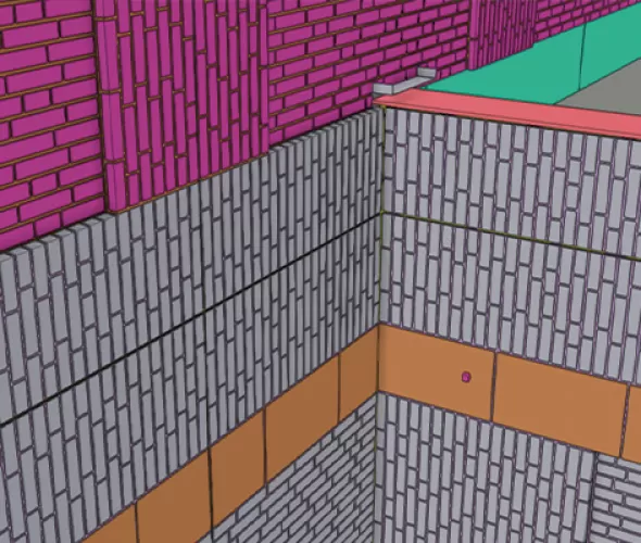 Detail Huize d'n Herd in Tekla Structures