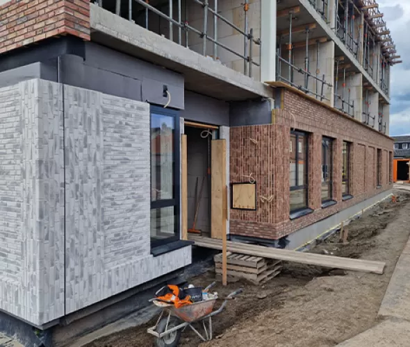 Huize d'n Herd bouwplaats