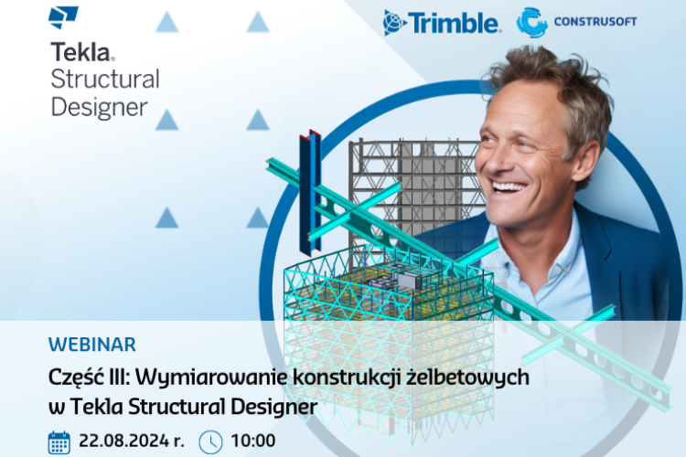 Część III: Wymiarowanie konstrukcji żelbetowych w Tekla Structural Designer