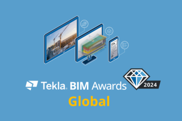 Vyhlášení vítězů celosvětového finále Tekla BIM Awards 2024